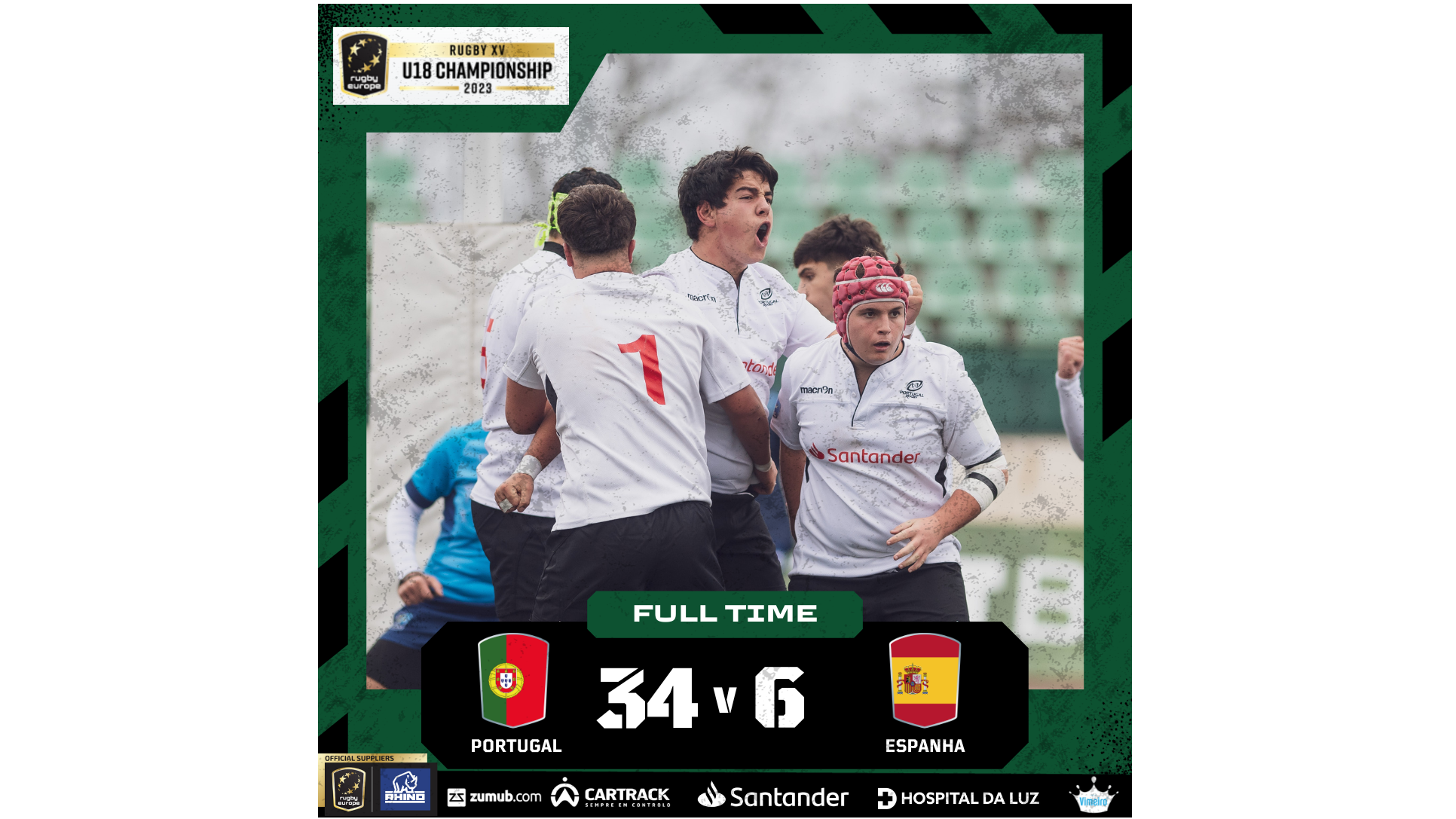 Portugal Rugby Sele O Nacional De U Est Na Final