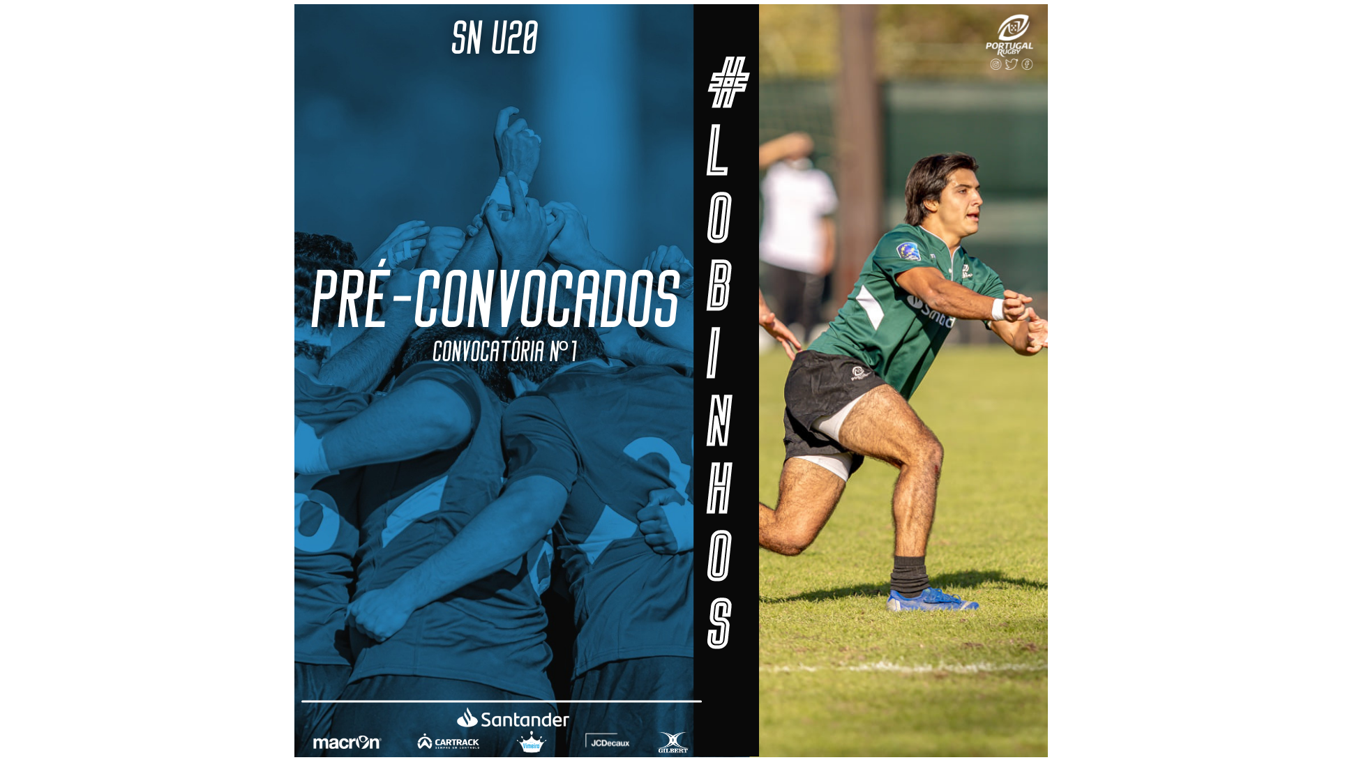 Portugal Rugby Pré Convocatória Nº1 Da Seleção Nacional De Sub 20